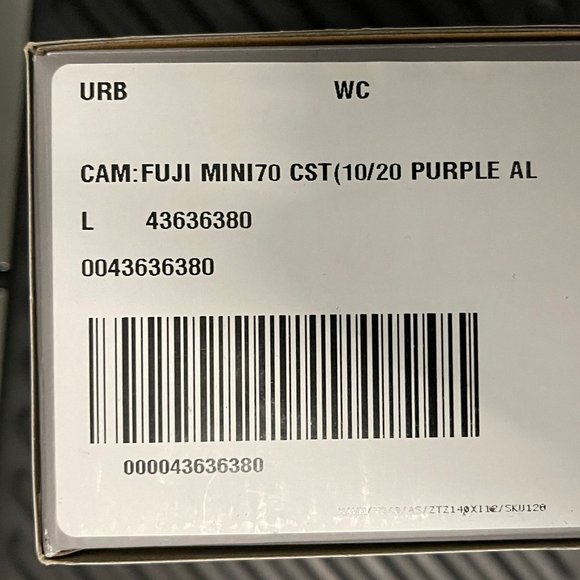 Fujifilm Instax Mini 70 Instant Film Camera - Neon Violet New In Box - Picture 5 of 10